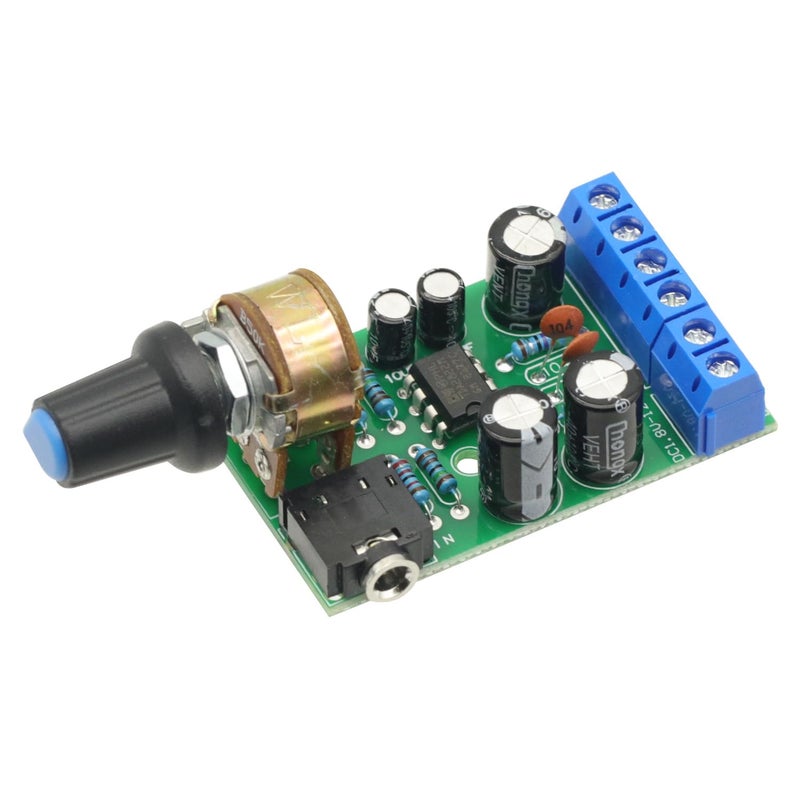 GODIYMODULES 2pcs TDA2822M 2.0 Stereo Dual Channel Amp AUX Audio Amplifier Board DC1.8-12V - Image 3